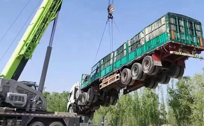 洪泽区道路脱困救援案例